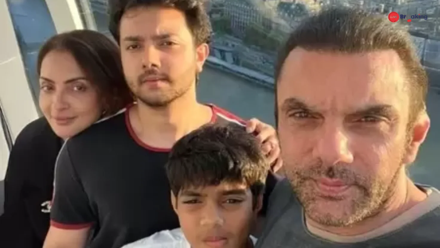 Sohail Khan and Seema Sajdehs