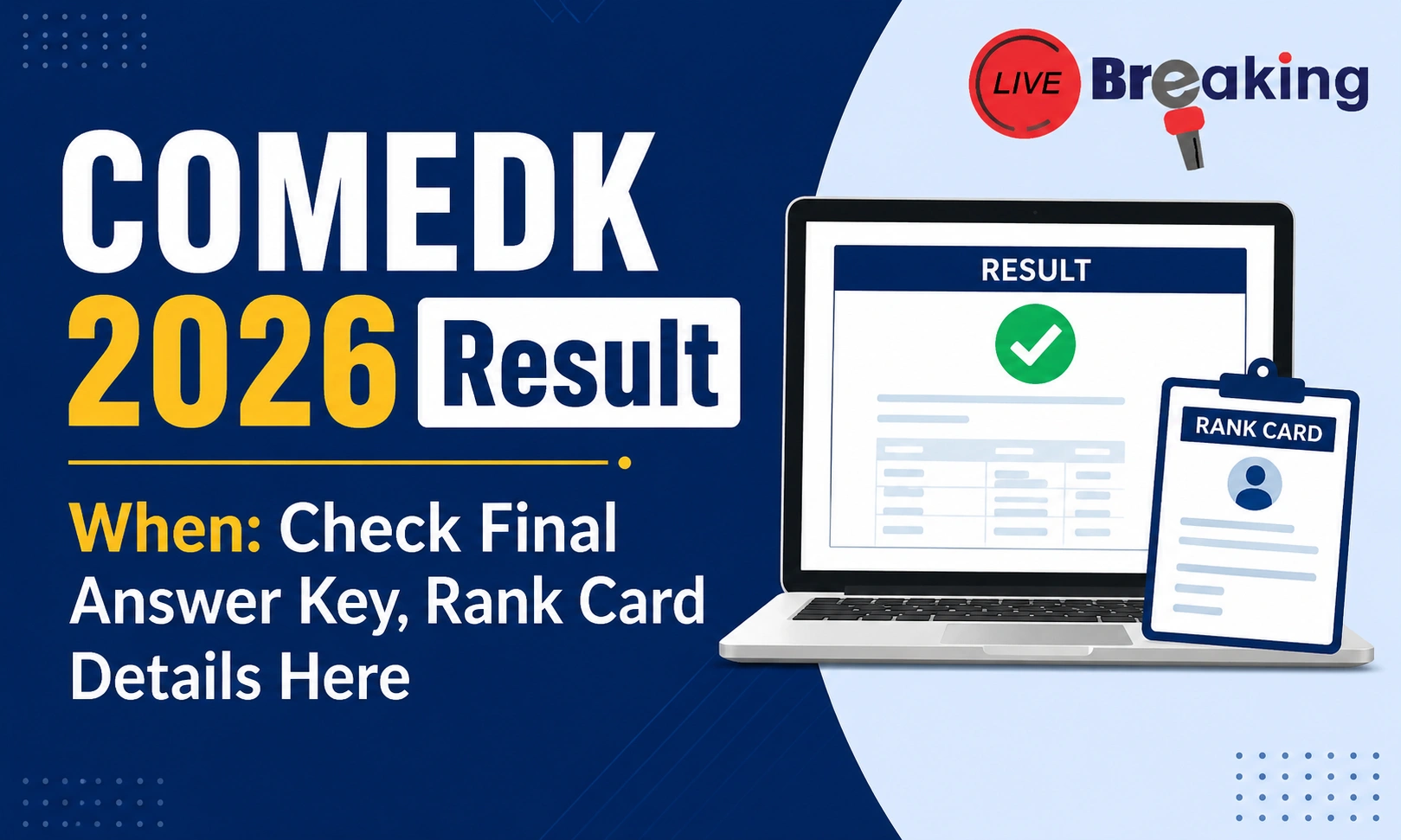 COMEDK 2026 Result