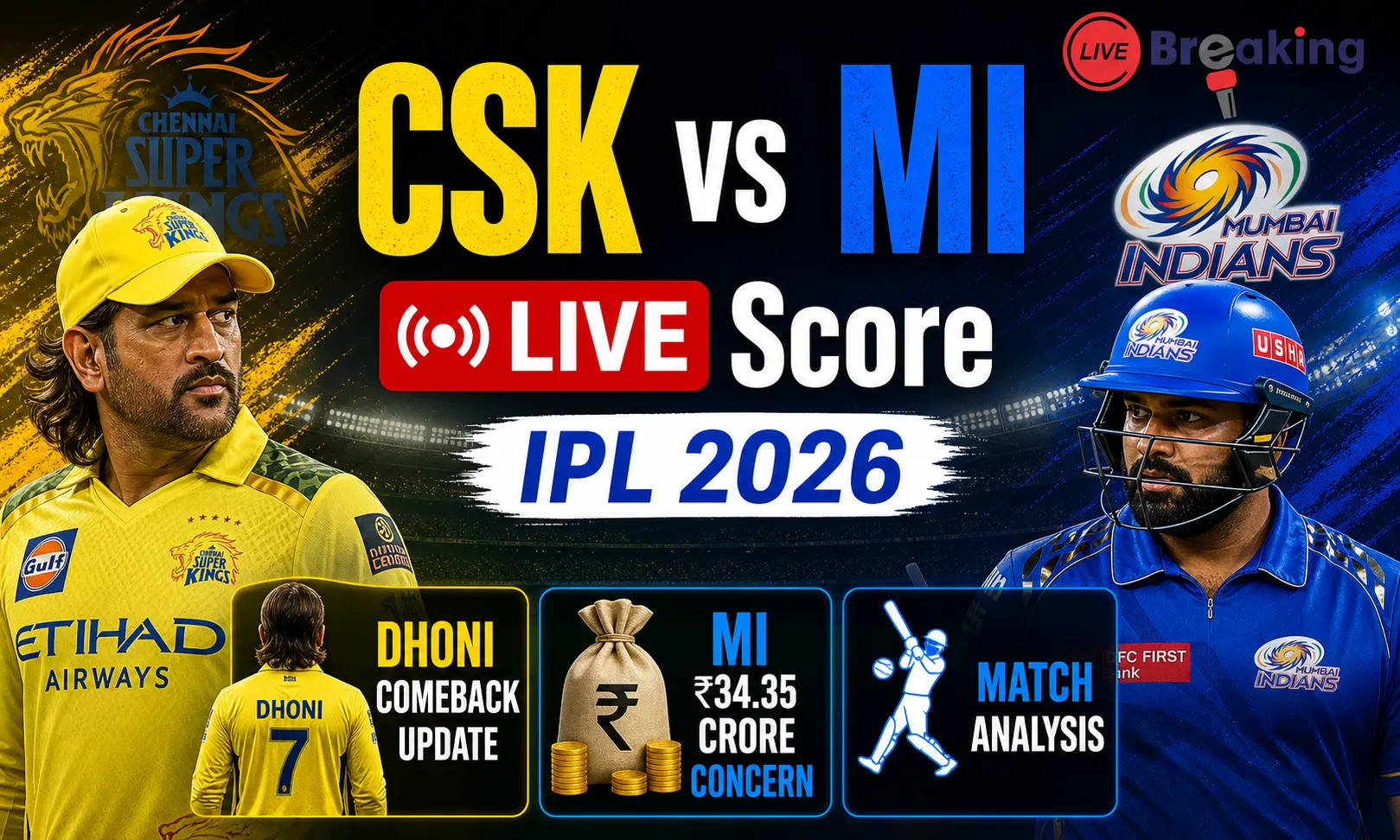 CSK vs MI