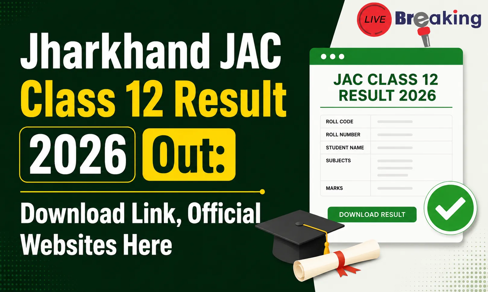Jharkhand JAC Class 12 Result